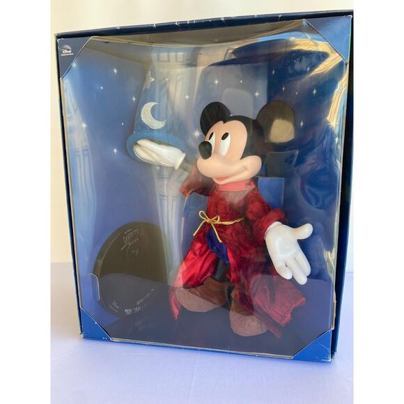 Walt Disney's Fantasia 2000 The Sorcerer's Apprentice Mickey Mouse Doll NEW! - Picture 1 of 9
